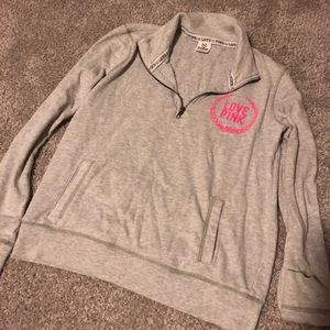 Pink by Victoria secret pull over.